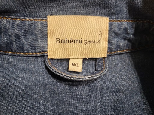 Zdjęcie oferty: Nowa Koszula jeans katana BOHEMISOUL rozmiar M/L