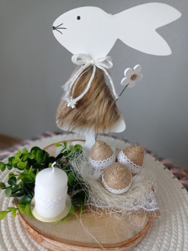 Zdjęcie oferty: Stroik wielkanocny ozdoba dekoracja jajko 