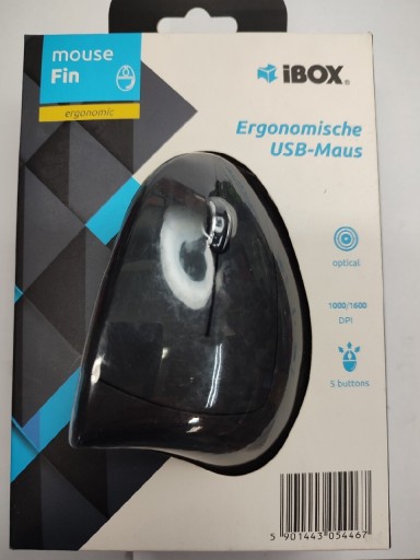 Zdjęcie oferty: Mysz I-BOX ergonomic fin mouse 