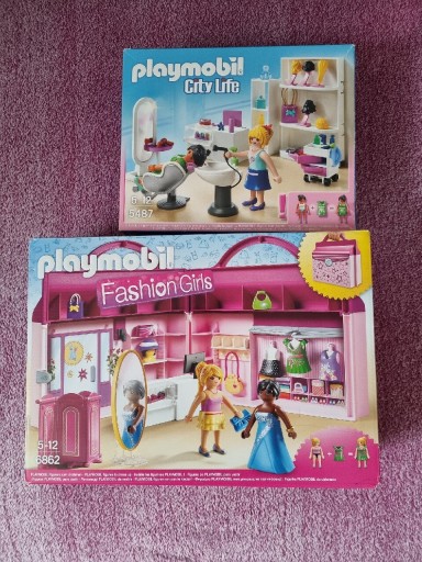 Zdjęcie oferty: PLAYMOBIL Fashion Przenośny Butik 6862  + 5487