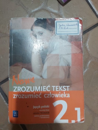 Zdjęcie oferty: Zrozumieć tekst zrozumieć człowieka 2.1