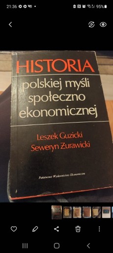 Zdjęcie oferty: Guzicki Historia polskiej Myśli społeczno eko