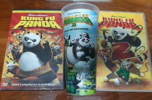 Zdjęcie oferty: Kung Fu Panda dvd część 1 i 2