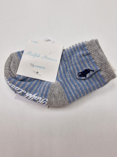 Zdjęcie oferty: Skarpety niemowlęce Ralph Lauren 0-6m