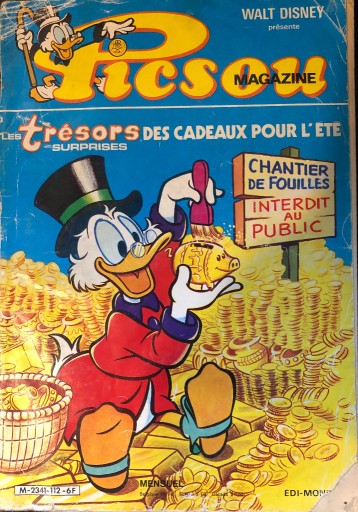 Zdjęcie oferty: Komiks - le Picsou Magazine No. 112- 1981