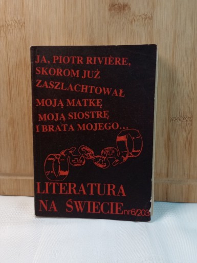 Zdjęcie oferty: Literatura na świecie. Nr.6/203.1988