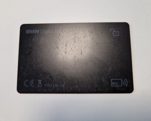 Zdjęcie oferty: BMW Digital Key Card 
