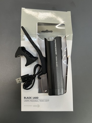 Zdjęcie oferty: Lampka przednia Kross Blade 1400lm 8 trybów USB powerbank