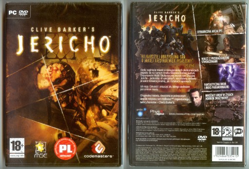 Zdjęcie oferty: Clive Barker's Jericho PC (folia)