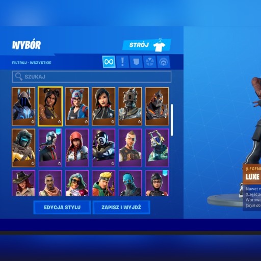 Zdjęcie oferty: KONTO FORTNITE 60 SKINÓW 4-11 SEASON GLOW I RŚ