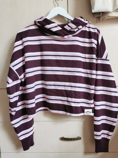 Zdjęcie oferty: bluza SINSAY rozmiar L różowo bordowa