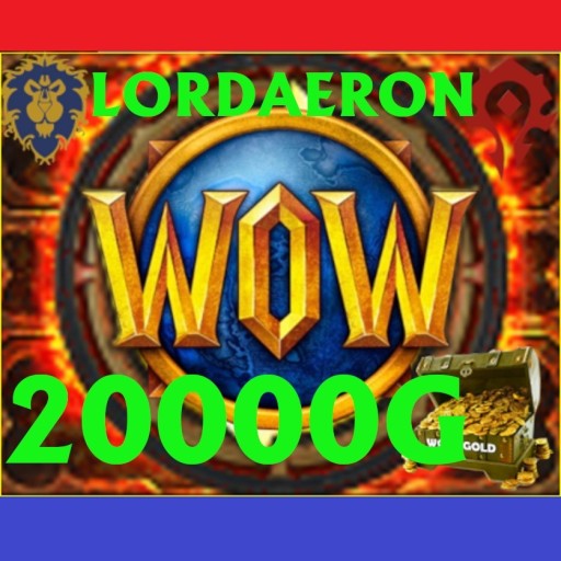 Zdjęcie oferty: WOW WARMANE LORDAERON GOLD 20K 20000 GOLDA A/H