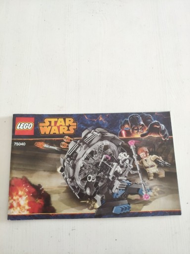 Zdjęcie oferty: LEGO 75040 Star Wars General Grievous' Wheel Bike 