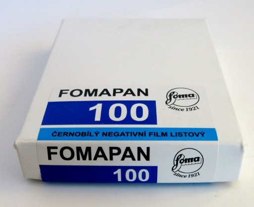 Zdjęcie oferty: FOMAPAN 100 6,5X9 - KOMPLET 3 OPAKOWANIA