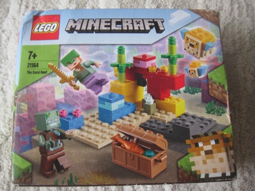 Zdjęcie oferty: Lego Minecraft Rafa Kolarowa 21164 - kompletny