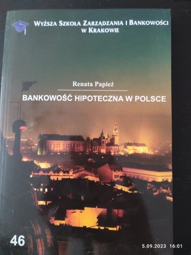 Zdjęcie oferty: Bankowość hipoteczna w Polsce. Renata Papież. 