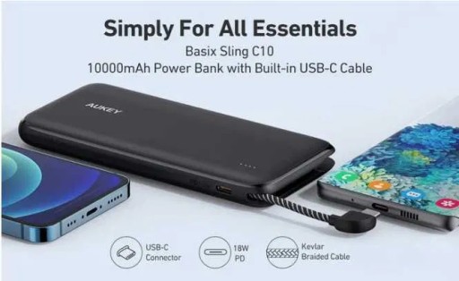 Zdjęcie oferty: Powerbank Aukey 10000mAH 18w