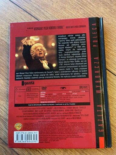 Zdjęcie oferty: Amadeusz DVD , zdjęcia z filmu