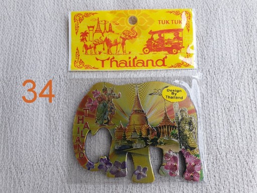 Zdjęcie oferty: Tajlandia - magnes na lodówkę 