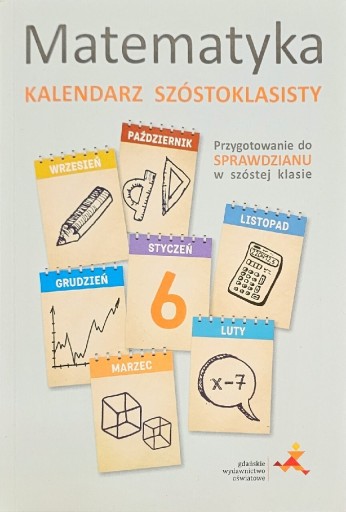 Zdjęcie oferty: Kalendarz szóstoklasisty -język polski +matematyka