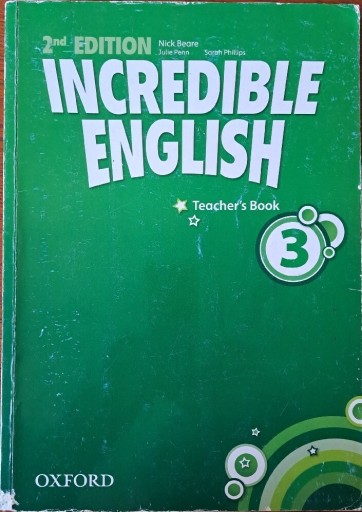 Zdjęcie oferty: incredible english 3 Teacher's Book