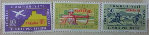 Zdjęcie oferty: Znaczki ** Turcja 1965r Mi 1966-69 