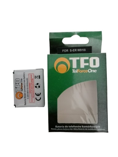 Zdjęcie oferty: Bateria TFO do telefonu S-ER W910i 850 mAh