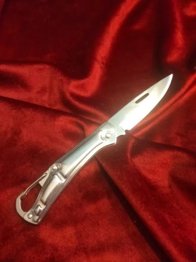 Zdjęcie oferty: Scyzoryk stalowy składany nóż myśliwski grzyby