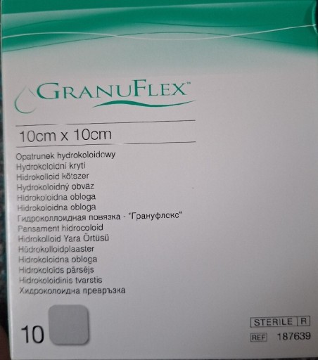 Zdjęcie oferty: Granuflex 10x10 cm 10 sztuk