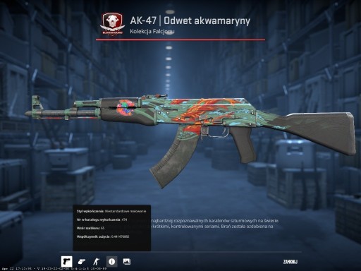 Zdjęcie oferty: AK-47 | Odwet akwamaryny CS2 BLIK 