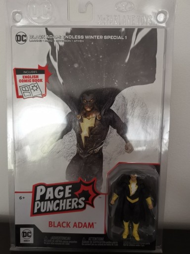 Zdjęcie oferty: DC DIRECT - BLACK ADAM - PAGE PUNCHERS + KOMIKS