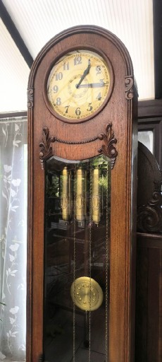 Zdjęcie oferty: Zegar stojący kwadransowy KIENINGER ogromna "baba"z kurantem Westminster 