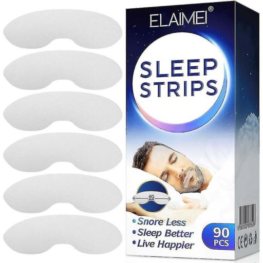 Zdjęcie oferty: 90 Sleep Strips Taśma do spania przeciw chrapaniu