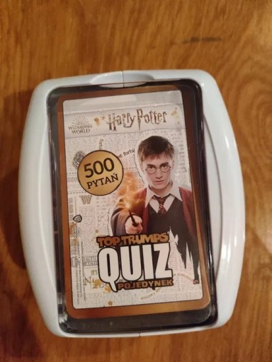Zdjęcie oferty: Karty quiz Harry Potter 500 pytań