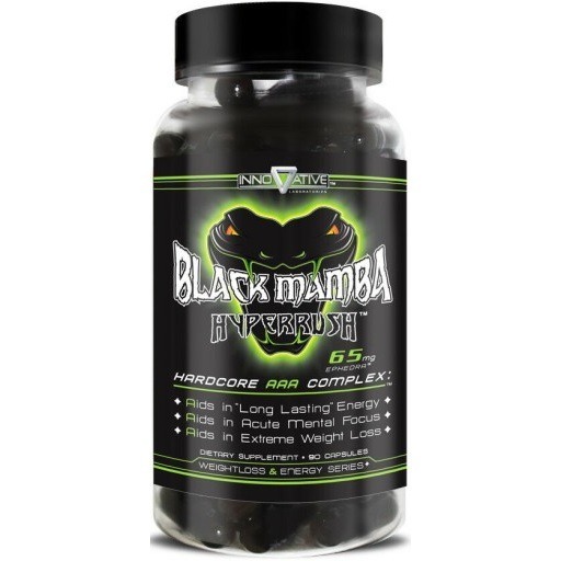Zdjęcie oferty: INNOVATIVE BLACK MAMBA USA - spalacz 90 kapsułek
