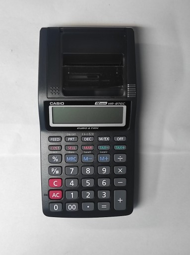 Zdjęcie oferty: Kalkulator Casio HR-8TEC z drukarką 12 cyfr