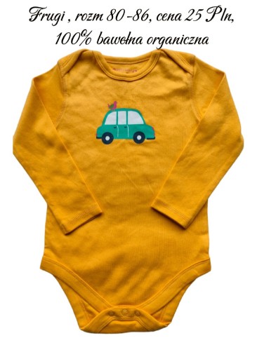 Zdjęcie oferty: Frugi, Body,   rozm 80-86,nowe