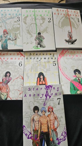 Zdjęcie oferty: Starving Anonymous tomy 1-7 komplet 