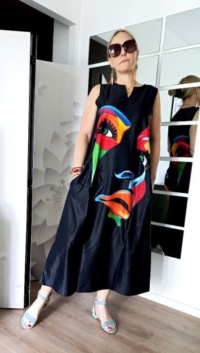 Zdjęcie oferty: Nowa, letnia sukienka maxi długa M 38
