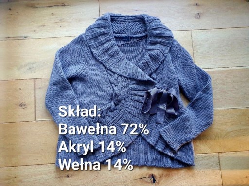 Zdjęcie oferty: Ciepły sweter damski brązowy Vero Moda XL, 