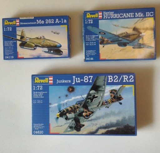 Zdjęcie oferty: Zestaw modeli samoloty 1:72 Revell 