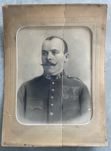 Zdjęcie oferty: Portret zdjęcie oficer Austro-Węgry