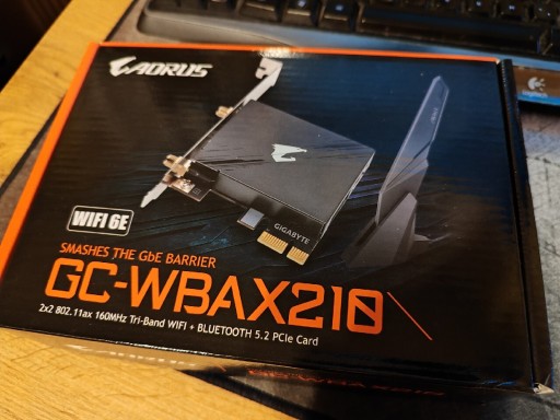 Zdjęcie oferty: Karta Sieciowa Gigabyte GC-WBAX210 WiFi6E Bluetoot