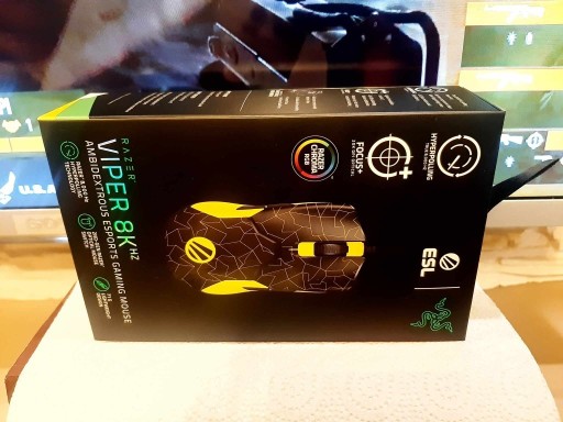 Zdjęcie oferty: Mysz gamingowa RAZER VIPER 8KHz ESL Edition