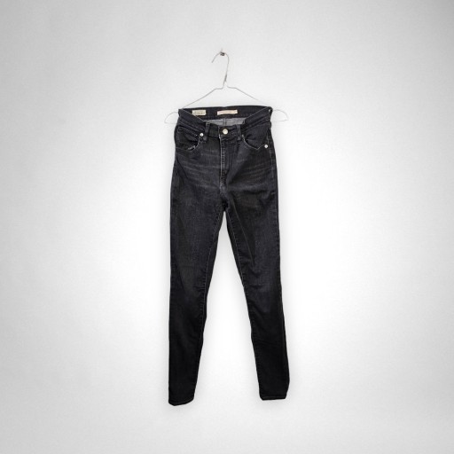 Zdjęcie oferty: Jeasny Levis Mile High Super Skinny czarne W25 L30