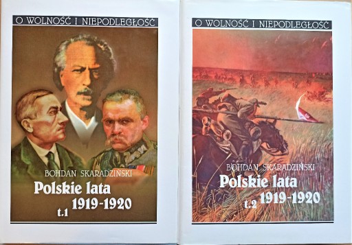 Zdjęcie oferty: Polskie lata 1919-1920, t.1-2, Skaradziński