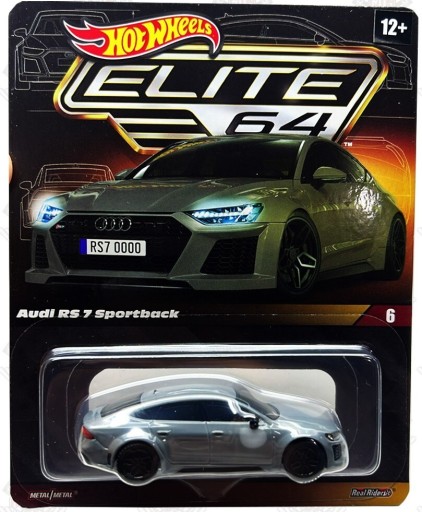 Zdjęcie oferty: Hot Wheels AUDI RS 7 SPORTBACK Elite64 premium