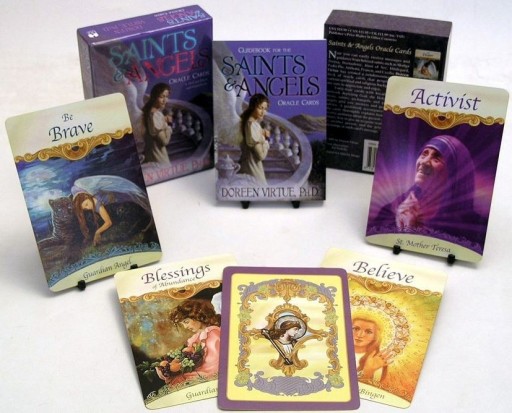 Zdjęcie oferty: Saints & Angels Doreen Virtue - 44 karty i książka
