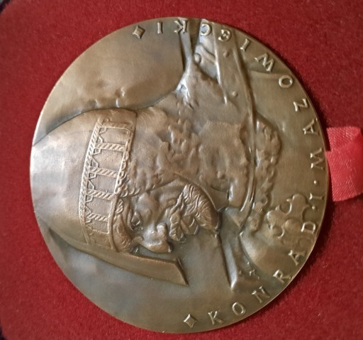 Zdjęcie oferty: Medal Konrad Mazowiecki król Płock 