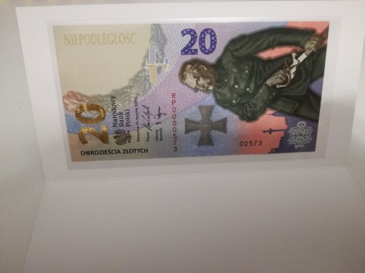 Zdjęcie oferty: Banknot 20 zł - Bitwa Warszawska  numer 573